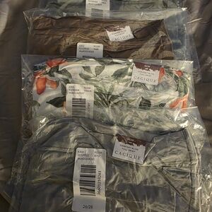 Cacique Floral and Solid Briefs Collection